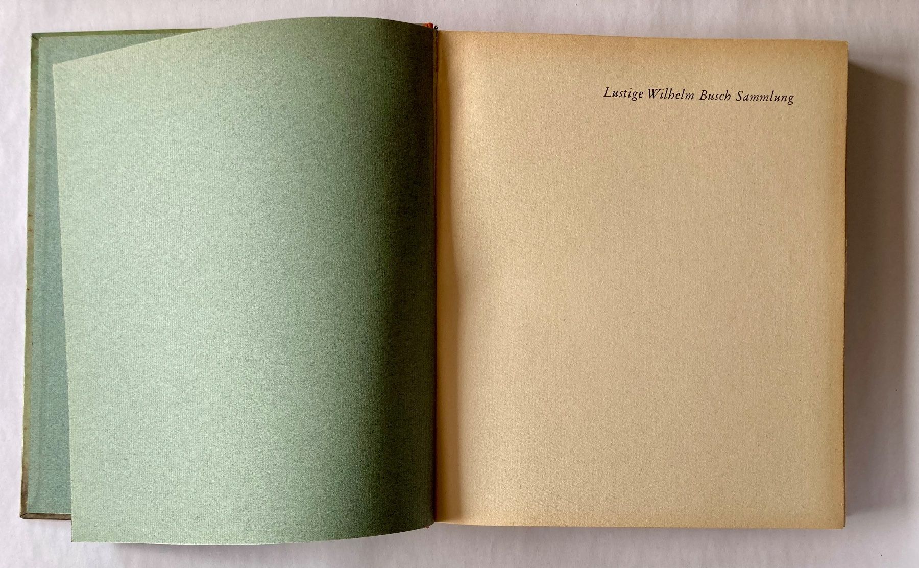 Libri: WILHELM BUSCH – Usato da Bubendorf venduto da Alpenheidi 2