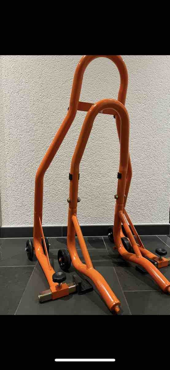 Stander: Motorradständer orange – Usato da Goldach venduto da ste_mt9w 2