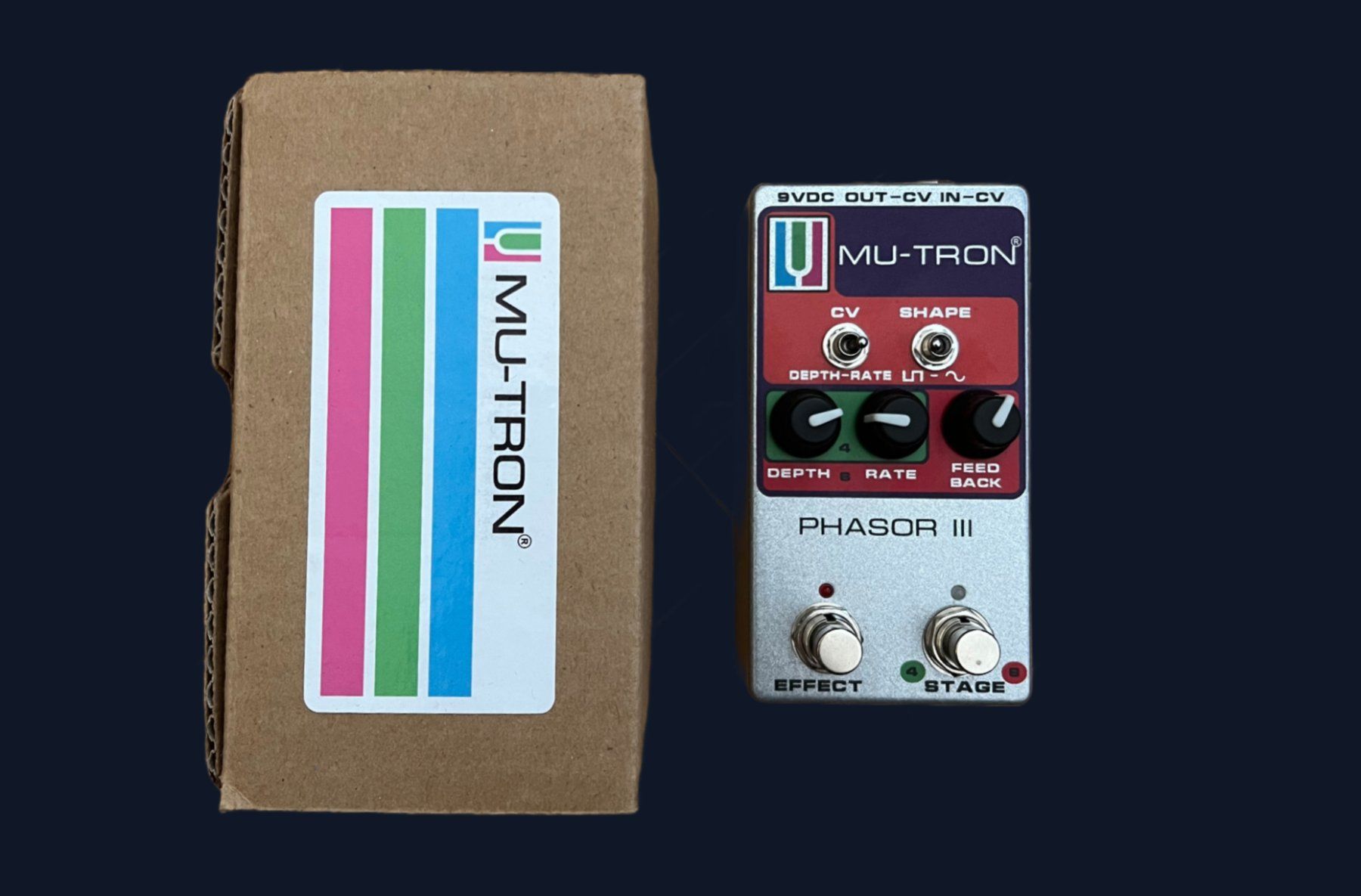 Strumenti musicali: Mu-Tron Phasor III | Phaser optique analogique – Usato da Boudry venduto da Gibus72
