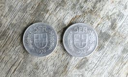 2Stück Schweizer 5 Franken Silber Jg.1935