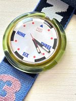 Vintage POP Swatch Uhr, coole Sommerfarben