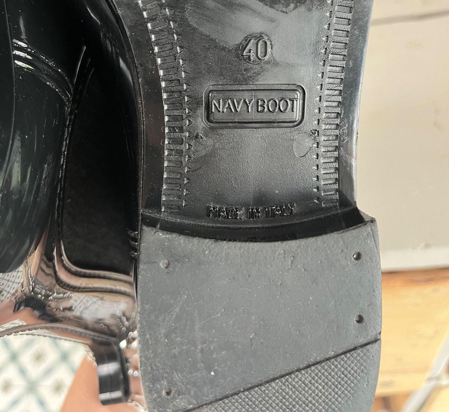 Navyboot Scarpe da donna: Bottines Navy boot – Usato da Rue venduto da Stephanie0107 4