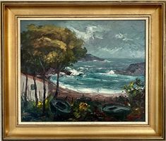 Am Meer, Oelgemälde von Pera Manera 50x42