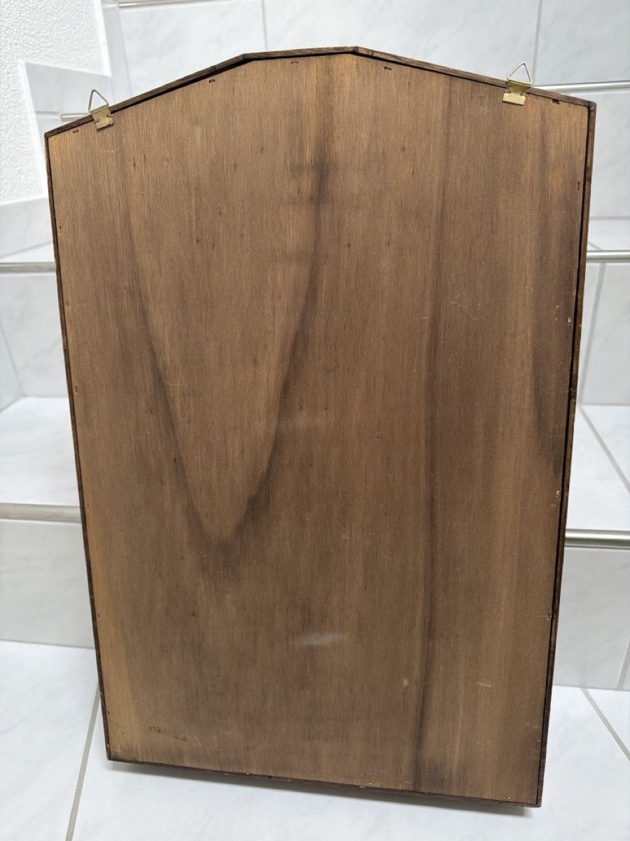 Vetrine: Kleine Wandvitrine aus Holz. – Usato da Biberist venduto da Momo33 5