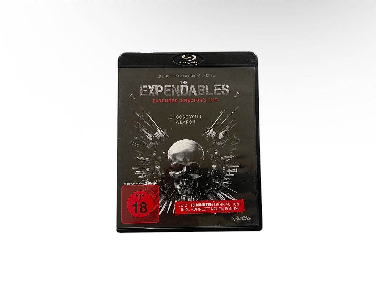 Tutti i DVDs: The Expendables 1 + 2 Extended & Uncut Versionen auf Blu-ray – Nuovo (secondo la descrizione) da Luzern venduto da woti-shop 2