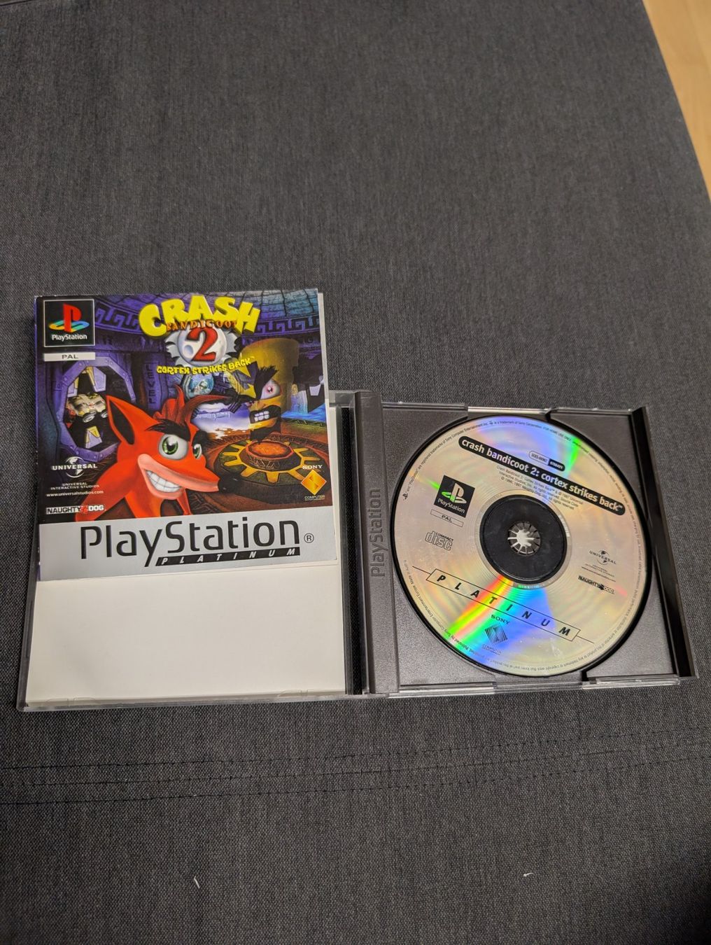 Giochi: Crash Bandicoot 2 cortex strikes back Sony playstation – Usato da Giubiasco venduto da Ticinerd 2