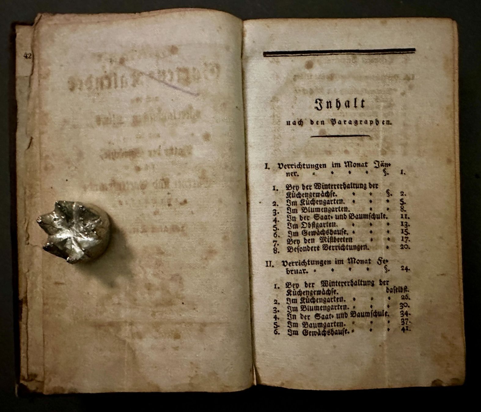 Libri: Johann Leibizer: Vollständiger Garten-Kalender 1794 – Usato da Zürich venduto da allp 4