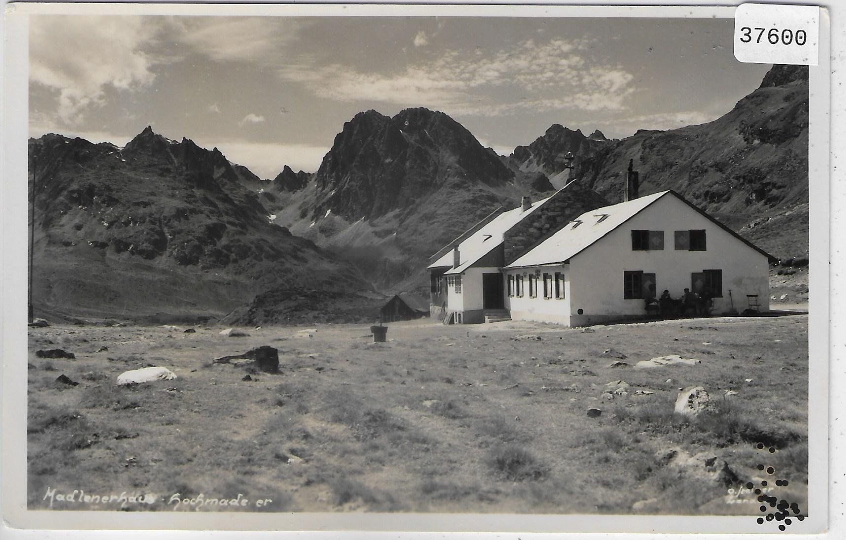 Cartoline postali: Madlenerhaus - Hochmaderer – Usato da Ettingen venduto da Kartenplanet