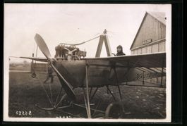 Fotografie Buc, Monoplan Vautour et le A