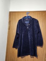 Haut  de nuit Beldona velours bleu marine 38/40