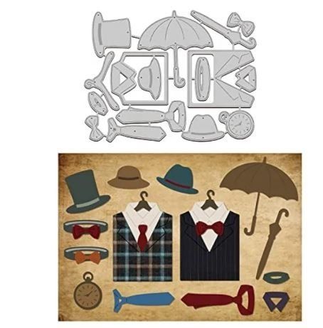 Sciablone: Neues Stanzschablonenset Outfits – Nuovo e nell'imballaggio originale da Effretikon venduto da wenuss 1