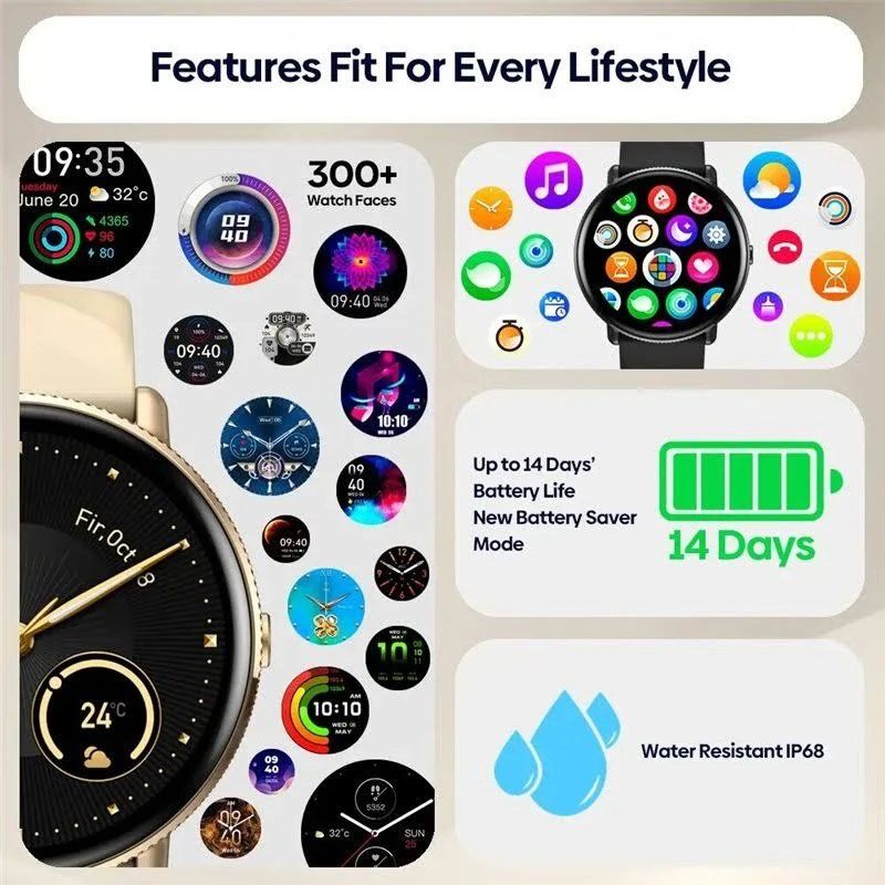 Smartwatch: Zeblaze GTR 3 Pro - Smartwatch – Nuovo e nell'imballaggio originale da Le Grand-Saconnex venduto da mcmartins 3