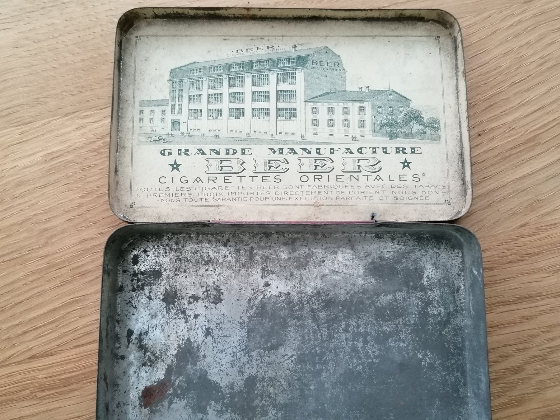 Pots: Zigaretten Blechdose Antik -  BEER Byzanz – D'occasion à Basel par vintagecollector 2