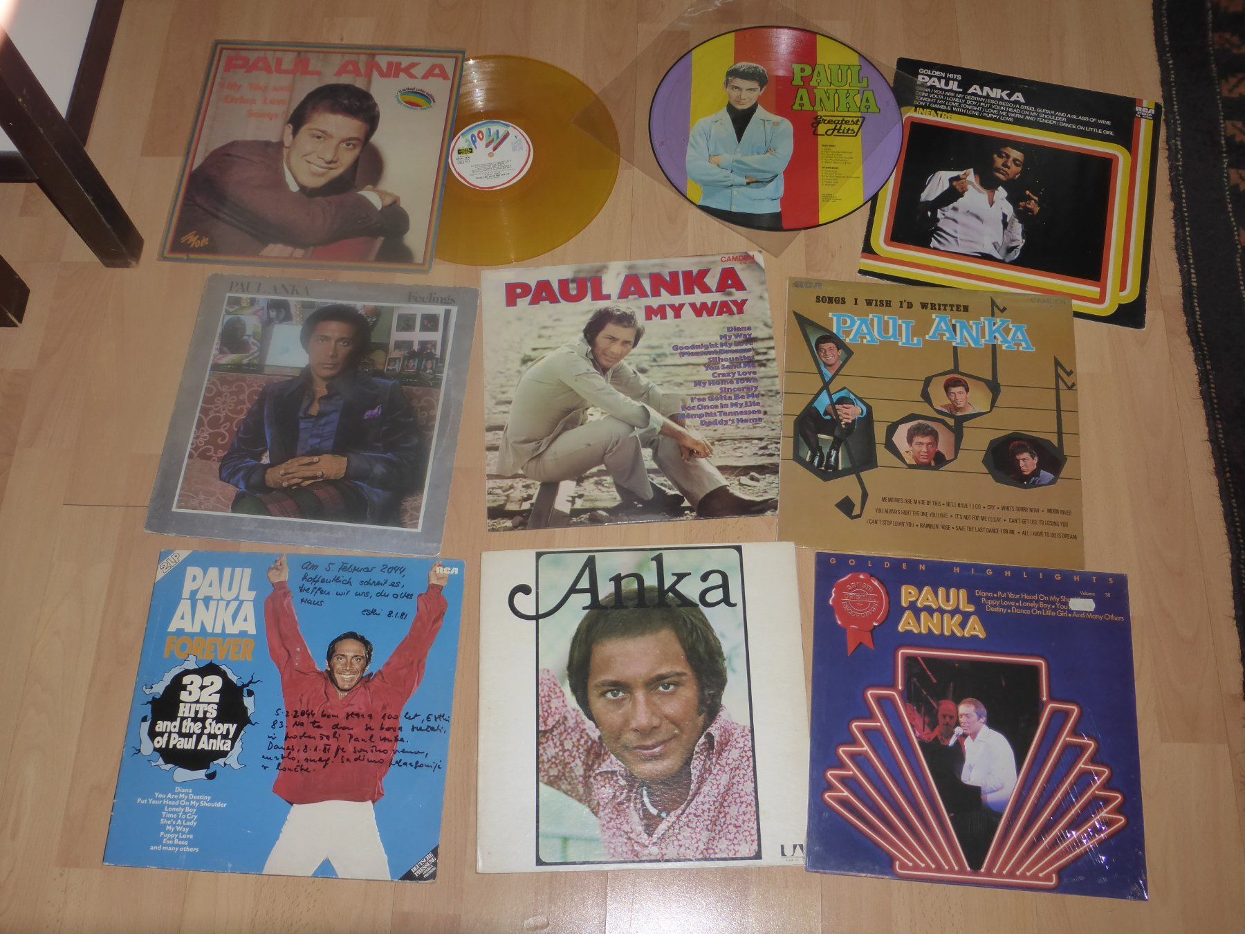 Dischi in vinile: 10 LP PAUL  ANKA 60er. – Usato da basel venduto da tama_fab 3
