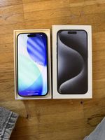 Apple iPhone 15 Pro Blau Titan 128GB neuwertiger Zustand