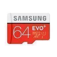 Samsung Schede di memoria: SAMSUNG microSDXC 64GB 80MBsEVOplus Card – Nuovo e nell'imballaggio originale da Zürich venduto da wearehappy 1