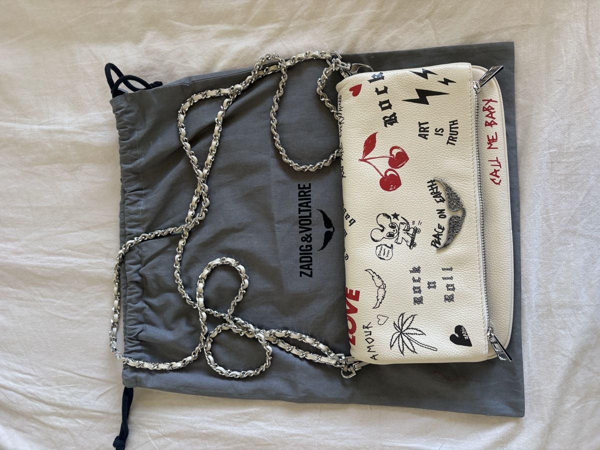 Zadig & Voltaire Borse da donna: Sac Zadig&Voltaire rock blanc  – Nuovo (secondo la descrizione) da Mont-sur-Lausanne venduto da Julie_cty 4