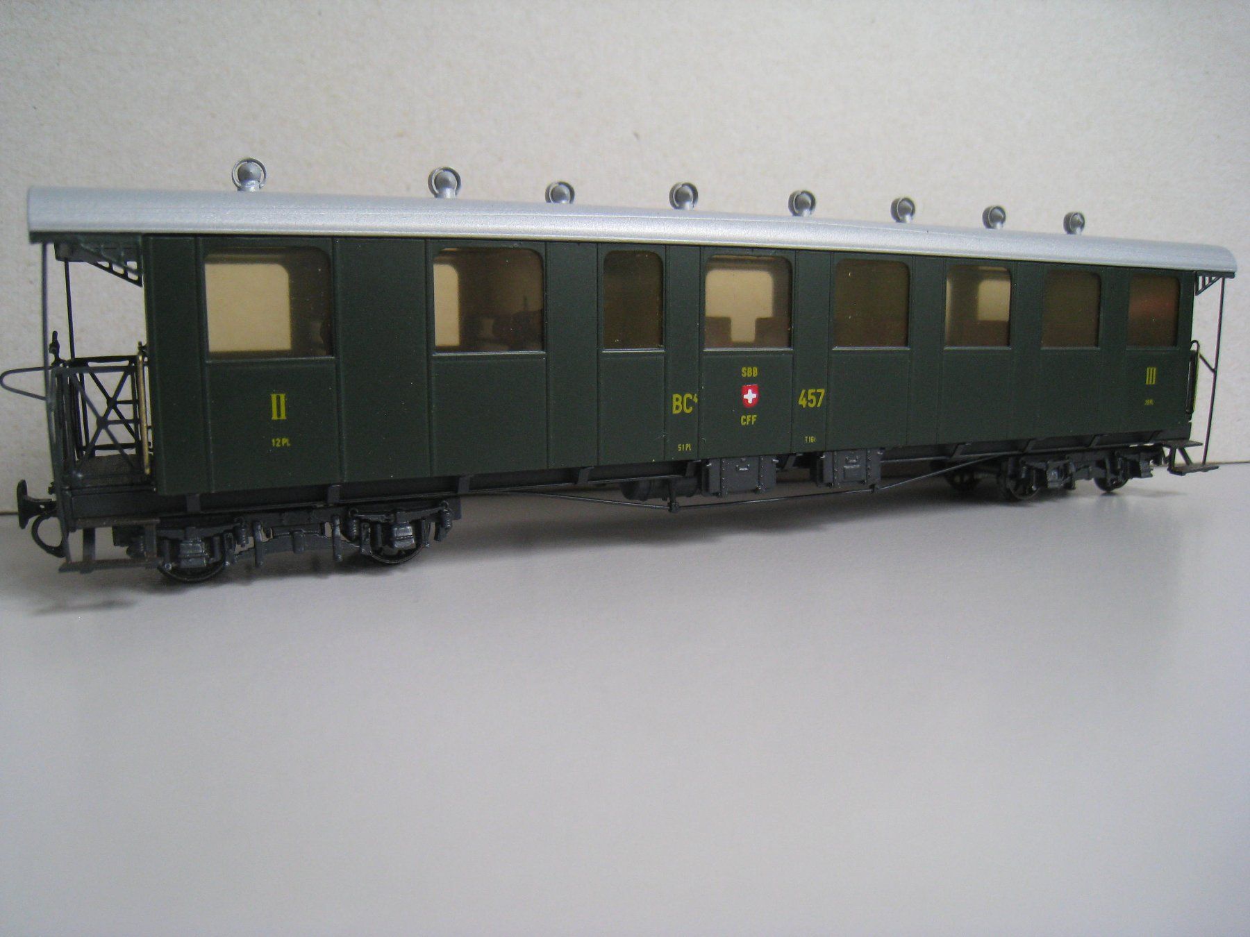 HRF Modelleisenbahnen: H R F, BC4 457 SBB-Brünig  Plattform 1781-4, oder BC 451 – Gebraucht aus Buchs ZH von swiss-train 3