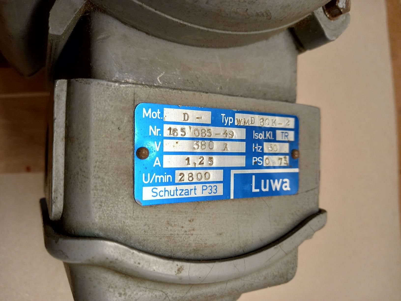 Motori: Elektro 380 V  Flanschmotor Luwa – Usato da Seon venduto da Zack_16 5