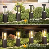 LED Solarlampen 4er Set | Warmweiß, Wetterfest