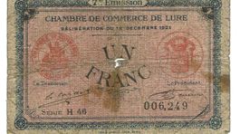 Frankreich 1 France Notgeld 1915 SS
