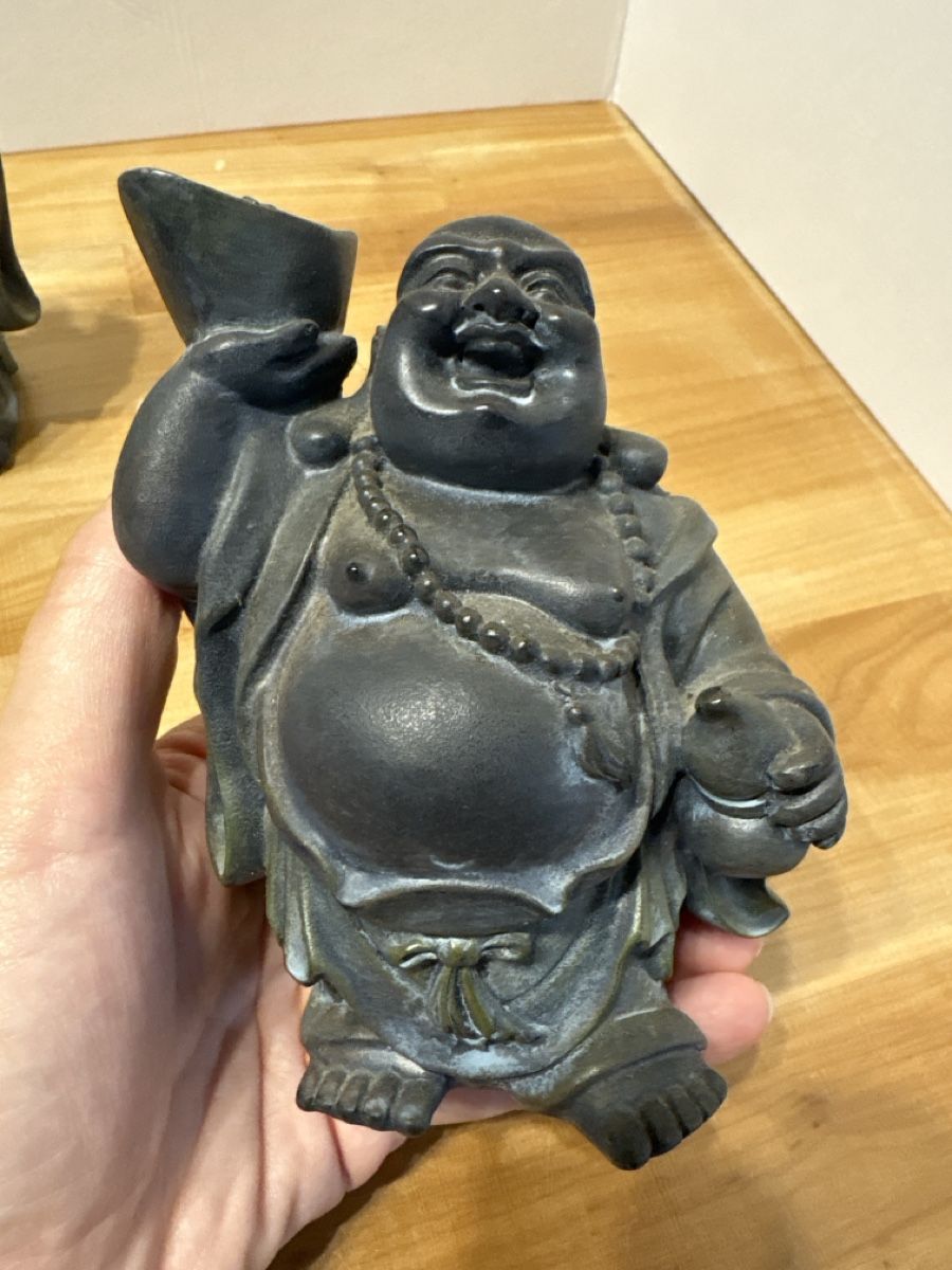 Statuette: 2er Set Bhudda – Usato da Rümlang venduto da SchumBru10 1
