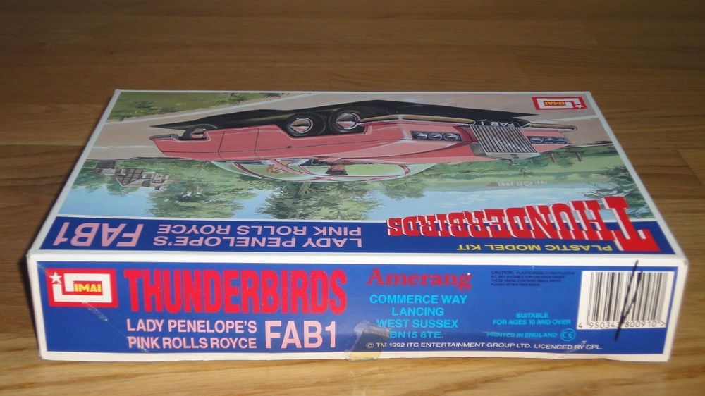 MAQUETTE KIT IMAI Fab 1 Japan Thunderbirds Rolls Royce En Cours De Montage EUR 25,00 - FR