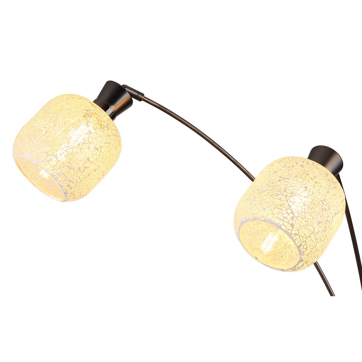 Lampade: Stehleuchte, Metall, Glas, 201 cm Höhe – Nuovo (secondo la descrizione) da Kreuzlingen venduto da Smart-Light 6