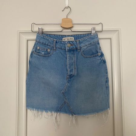 Jeans Minirock von Bershka