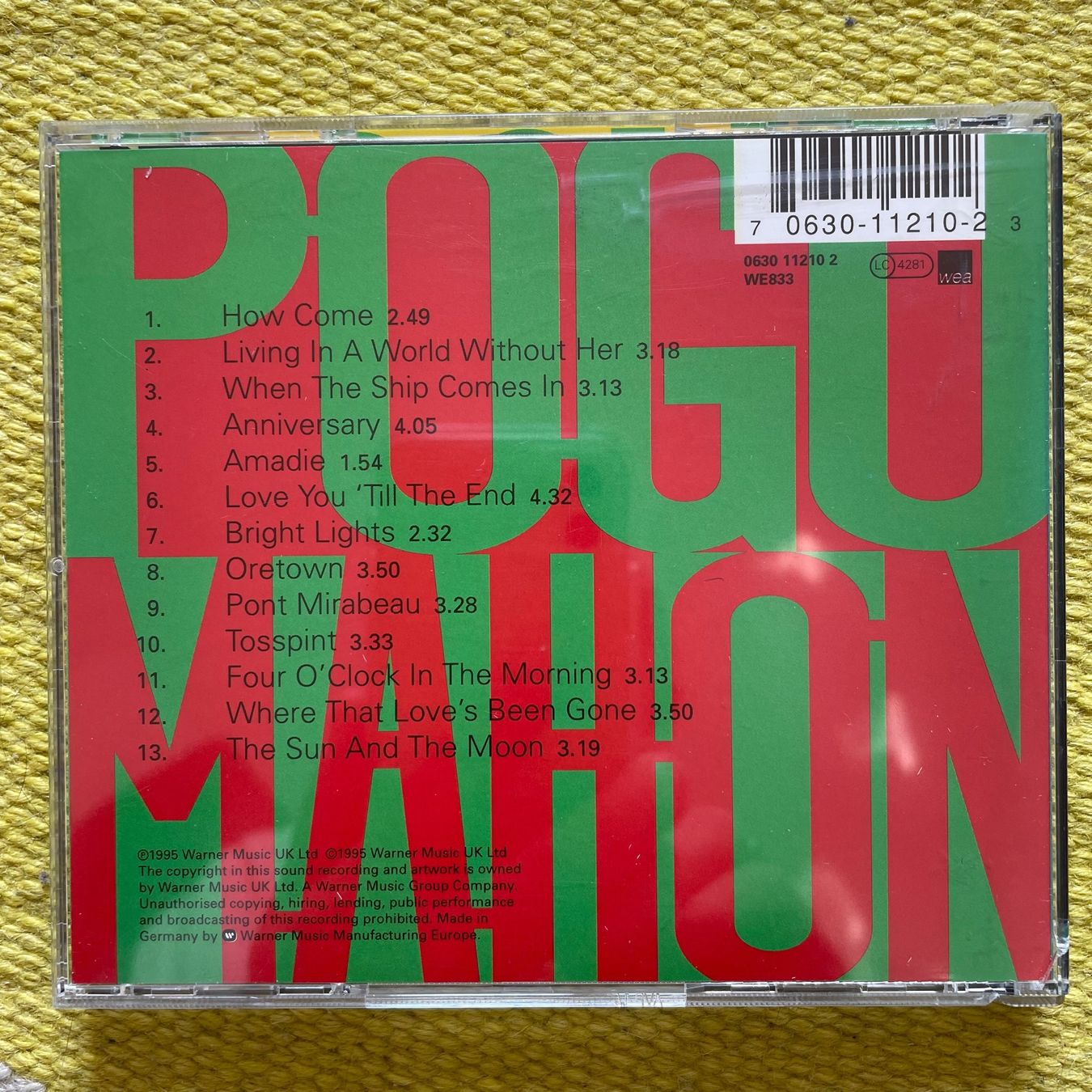 CD: POGUES-POGUE MAHAONE – Usato da Rorschacherberg venduto da CD-Roli 1