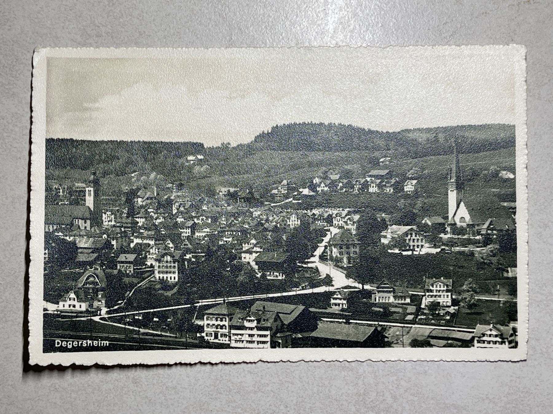 Cartoline postali: Ansichtskarte Degersheim, St. Gallen, – Usato da Strengelbach venduto da Aschatan5