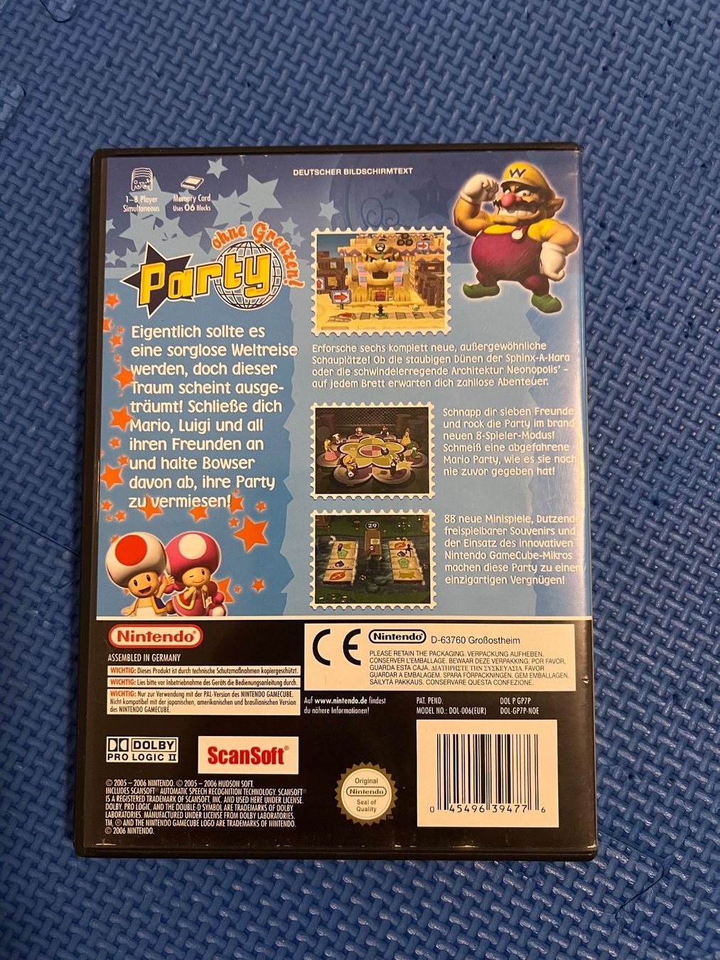 Nintendo Giochi: Mario Party 7 inklusive Mikrophone Nintendo GameCube – Usato da Gossau SG venduto da schlitzerdemon 3