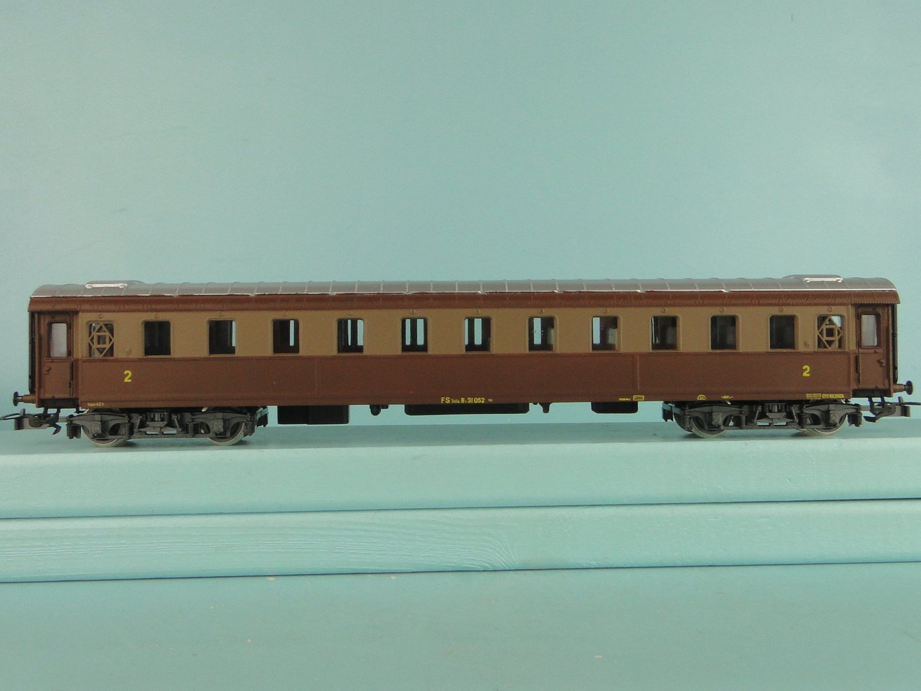 Rivarossi Modellini di ferrovie: Rivarossi H0 2511 FS Carrozza 2 Kl. – Usato da Bülach venduto da cann11 3