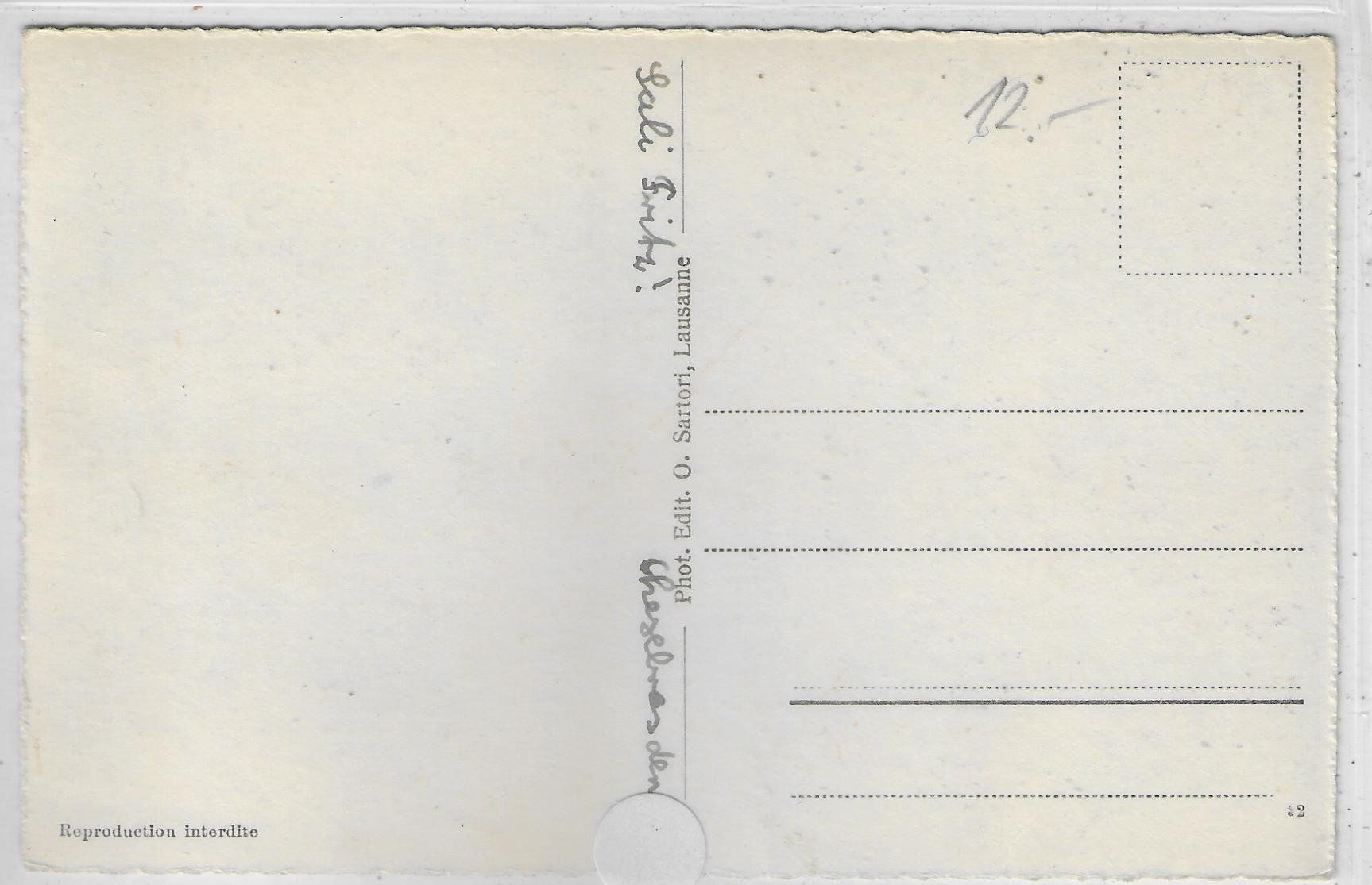 Cartes postales: Souvenir de Chexbres – D'occasion à Ettingen par Kartenplanet 1