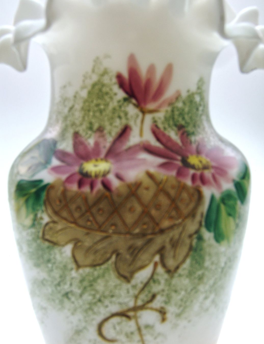 Vasi & Recipienti: Milch- Opalglas Vase mit Wellenrand Jugendstil – Usato da Langenthal venduto da TolleGeschenke2026 6