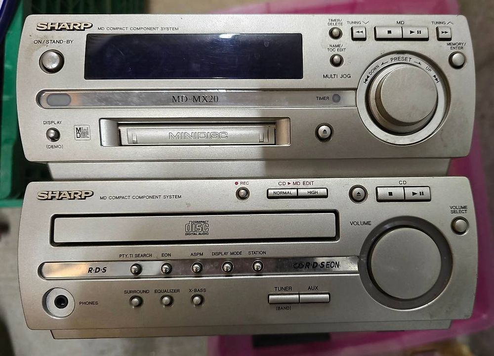 SHARP MDplayer chaine HiFi pour collectionneurs Kaufen auf Ricardo