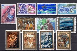 R5095  /  Polynésie poste aérienne 1973 neufs XX
