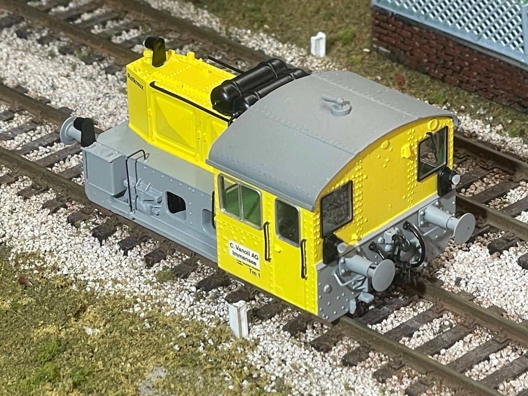 Born Modellini di ferrovie: Born / Brawa Vanoli Rotkreuz – Nuovo e nell'imballaggio originale da Krummenau venduto da ferrotech 5