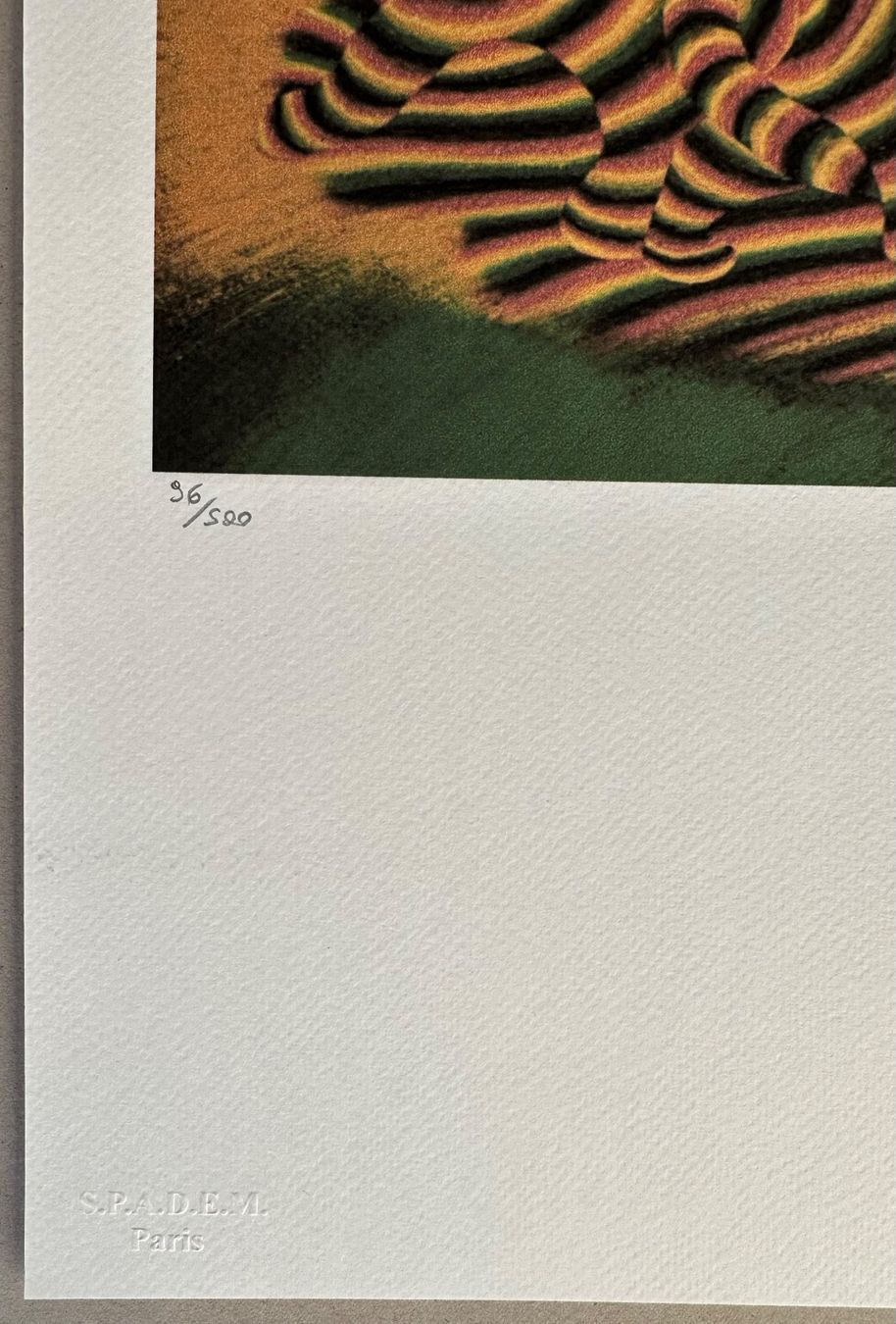 Dipinti: Vasarely: Untitled 96/500 – Nuovo (secondo la descrizione) da Meilen venduto da Smgdesign 1