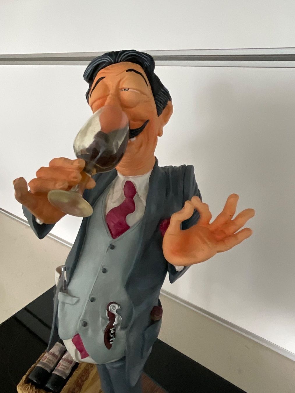 Sculture & Statue: Grosse Guillermo Forchino  Skulptur der Weintester – Usato da Fulenbach venduto da Gambler001