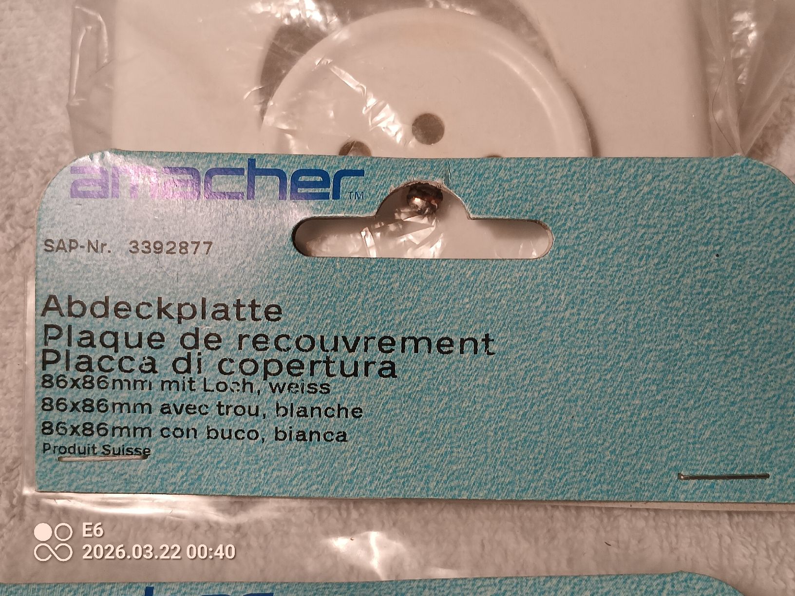 Spine: Frontscheibe/Abdeckplatten – Nuovo e nell'imballaggio originale da Zürich venduto da Mitzi6 5