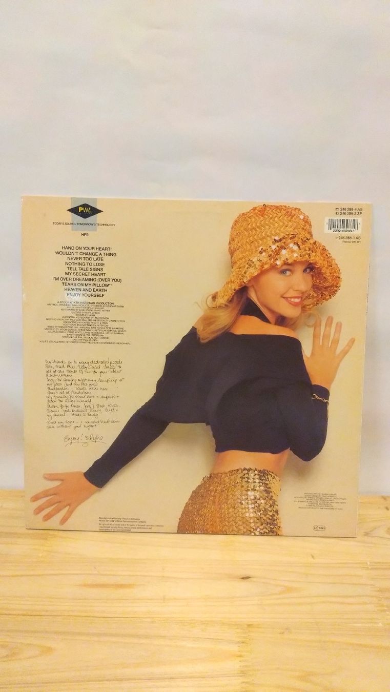 Schallplatten: Kylie Minogue - Enjoy Yourself - Vinyle – Gebraucht aus Farvagny-le-Grand von LaCaverne 1