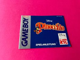 ANLEITUNG FÜR PINOCCHIO GAME BOY