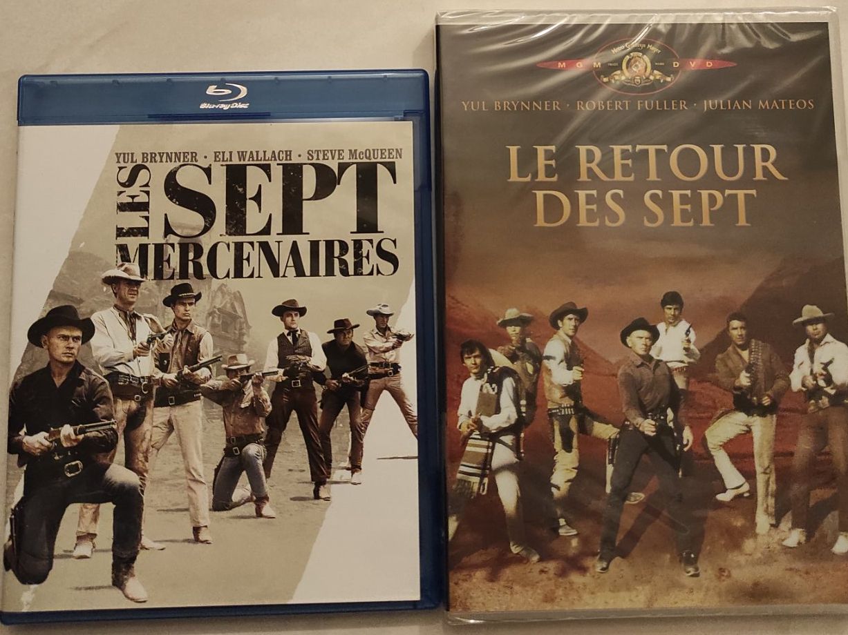 Tutti i DVDs: Die glorreichen sieben komplett 1-4 - Bluray/DVD – Nuovo (secondo la descrizione) da Winterthur venduto da Blacknero