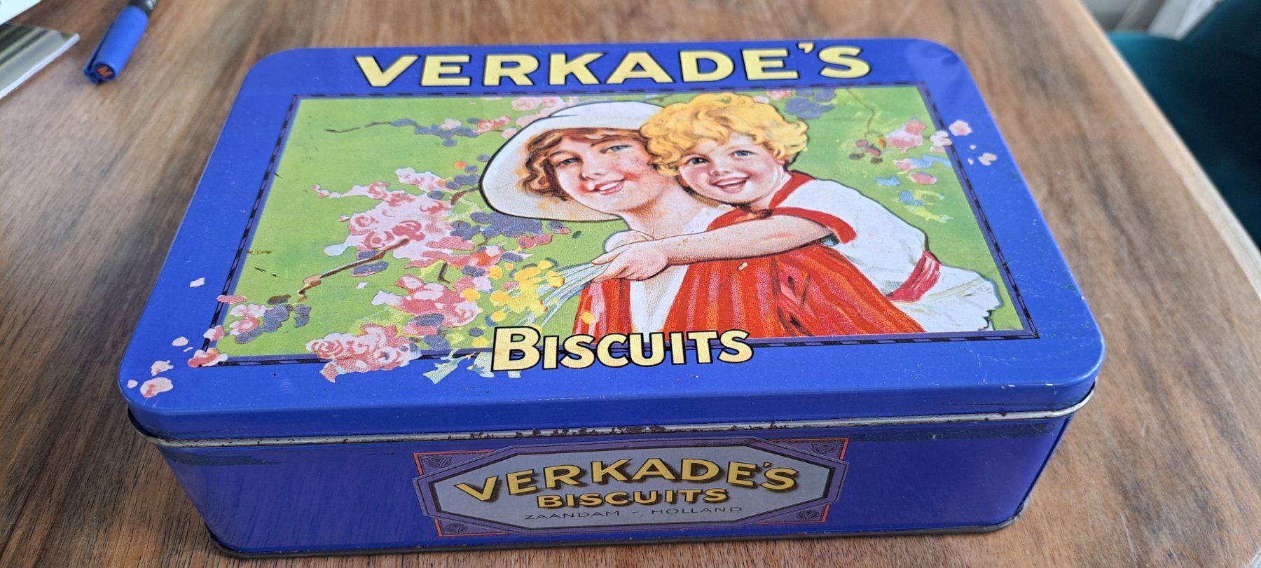 Toutes les décorations: Blechdose Verkade's Biscuits Zaandam gebraucht – D'occasion à Thun. par countrygirl12