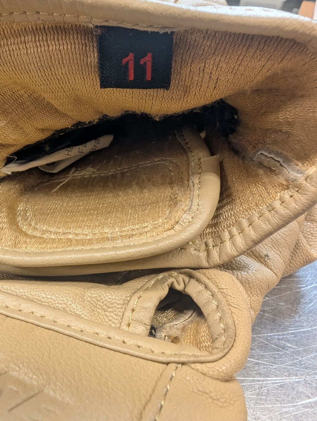 Gants & mitaines : Motorradhandschuhe Leder beige Grösse 11 – D'occasion à Galgenen par Mattthemad 2