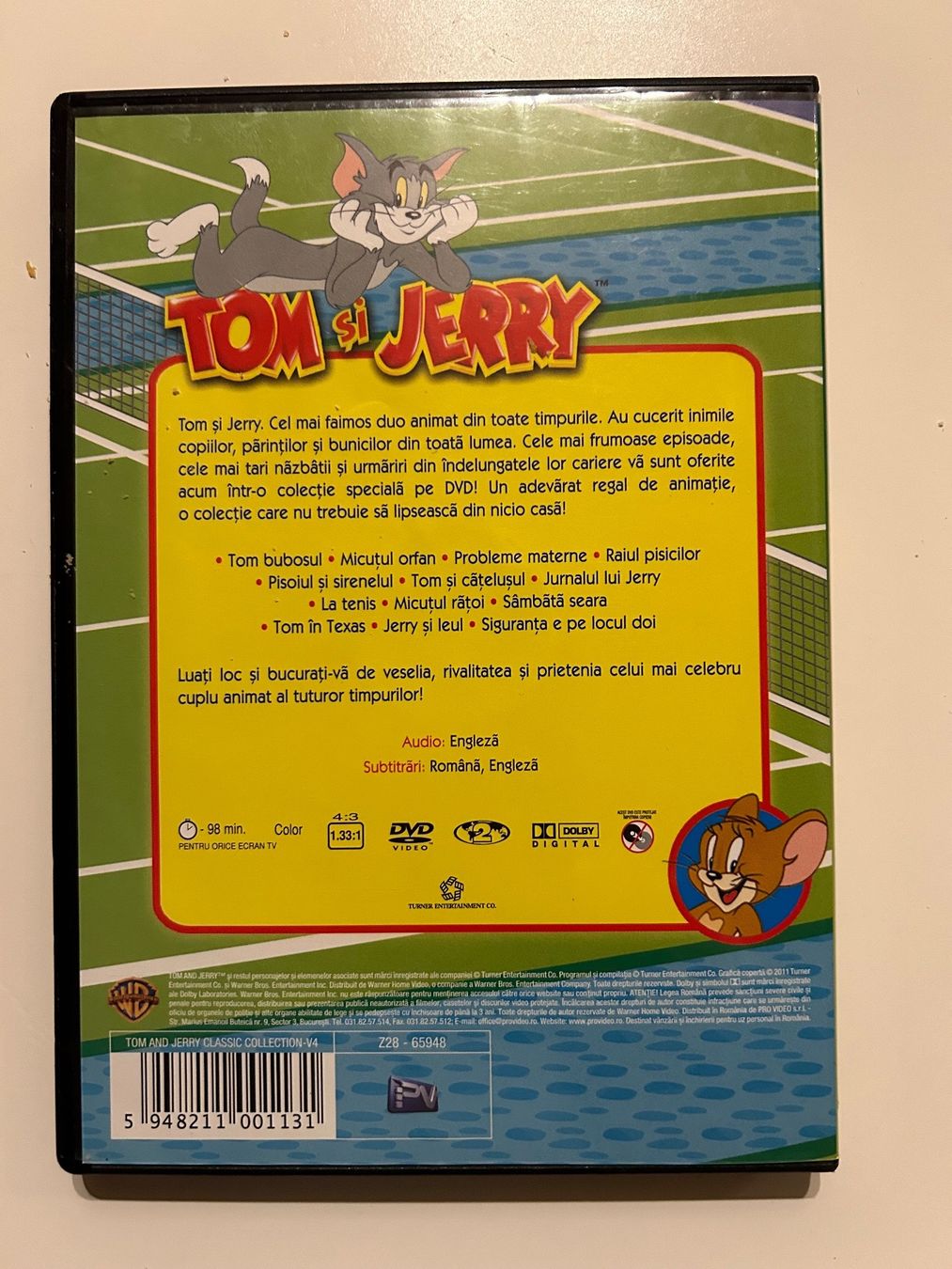 Tutti i DVDs: TOM ET JERRY VOLUME 4 – Usato da St-Cierges venduto da Crisi53 1