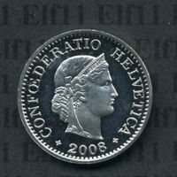 CHF___0.10 2008 stgl * nigelnagelneu! 10 Rappen