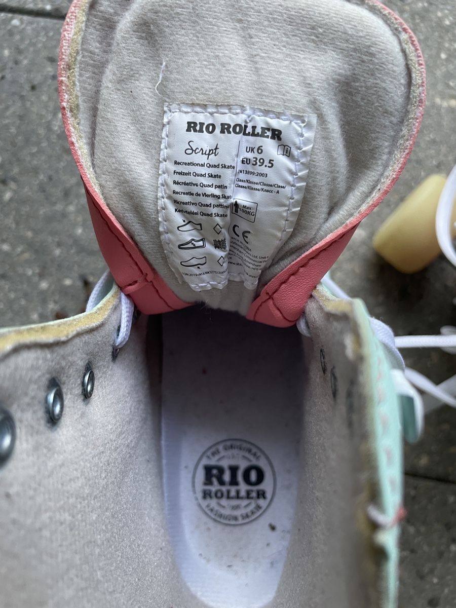 Rio Roller Inline-Skating & Rollschuhe: Rollschuhe mintgrün EU39.5 – Gebraucht aus Würenlos von Aaales 3