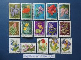 Sowjetunion Lot 2 Blumen